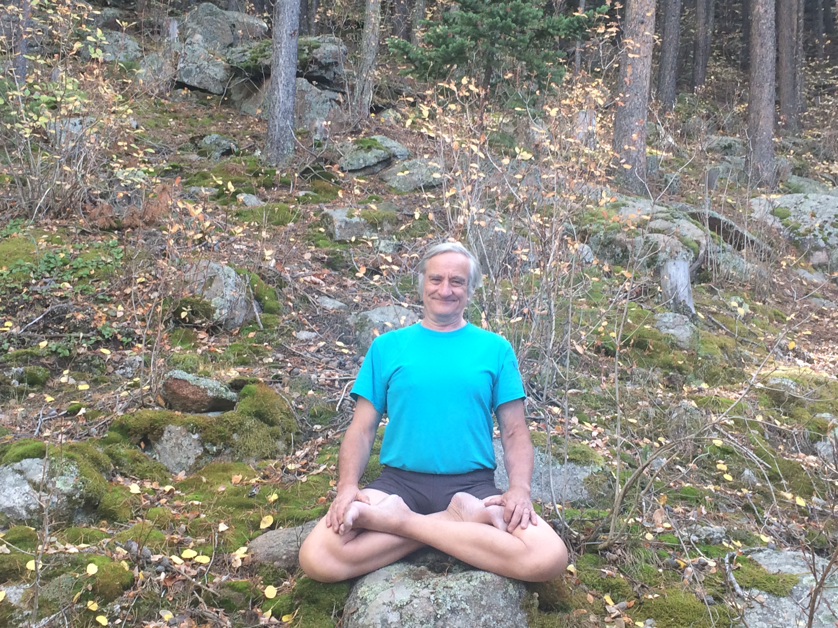Dennis in Vrkasana